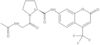 <span class="text-smallcaps">L</span>-Prolinamide, N-acetylglycyl-N-[2-oxo-4-(trifluoromethyl)-2H-1-benzopyran-7-yl]-