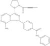 4-[8-Amino-3-[(2S)-1-(1-oxo-2-butyn-1-yl)-2-pyrrolidinyl]imidazo[1,5-a]pyrazin-1-yl]-N-2-pyridinyl…