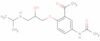 ()-N-[3-acetyl-4-[2-hydroxy-3-[(1-methylethyl)amino]propoxy]phenyl]acetamide