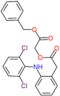 2-Oxo-2-(phenylmethoxy)ethyl 2-[(2,6-dichlorophenyl)amino]benzeneacetate