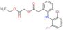 2-Ethoxy-2-oxoethyl 2-[(2,6-dichlorophenyl)amino]benzeneacetate