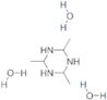 1,3,5-Triazine, hexahydro-2,4,6-trimethyl-, hydrate (1:3)