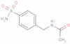 N-[[4-(aminosulphonyl)phenyl]methyl]acetamide