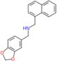 1-(1,3-benzodioxol-5-yl)-N-(naphthalen-1-ylmethyl)methanamine