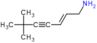 (2E)-6,6-dimethylhept-2-en-4-yn-1-amine