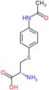 S-[4-(acetylamino)phenyl]-L-cysteine