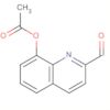 2-Quinolinecarboxaldehyde, 8-(acetyloxy)-