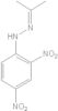 2-Propanone, 2-(2,4-dinitrophenyl)hydrazone