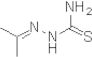 2-(1-Methylethylidene)hydrazinecarbothioamide