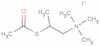 acetyl-(B-methyl)thiocholine iodide