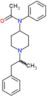 N-phenyl-N-[1-(1-phenylpropan-2-yl)piperidin-4-yl]acetamide
