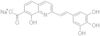 (E)-8-Hydroxy-2-[2-(3,4,5-trihydroxyphenyl)ethenyl]-7-quinolinecarboxylic acid sodium salt