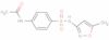 4-Acetylamino-N-(5-methyl-3-isoxazolyl)benzenesulfonamide