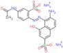 2-Naphthalenesulfonic acid, 5-[2-[4-(acetylamino)-2-sulfophenyl]diazenyl]-6-amino-4-hydroxy-, ammo…