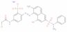 sodium 2-[[2-amino-8-hydroxy-6-[(methylanilino)sulphonyl]-1-naphthyl]azo]-5-(chloroacetamido)benzenesulphonate