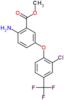 methyl 2-amino-5-[2-chloro-4-(trifluoromethyl)phenoxy]benzoate