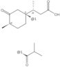 rel-(βR,1S,4R)-β,4-Dimethyl-1-(2-methyl-1-oxopropyl)-3-oxocyclohexanepropanoic acid