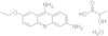 Propanoic acid, 2-hydroxy-, compd. with 7-ethoxy-3,9-acridinediamine, hydrate (1:1:1)