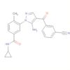 Benzamide,3-[5-amino-4-(3-cyanobenzoyl)-1H-pyrazol-1-yl]-N-cyclopropyl-4-methyl-