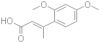 3-(2,4-Dimethoxyphenyl)-2-butenoic acid