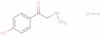 1-(4-hydroxyphenyl)-2-(methylamino)ethan-1-one hydrochloride