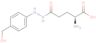 (2S)-2-ammonio-5-{2-[4-(hydroxymethyl)phenyl]hydrazinyl}-5-oxopentanoate