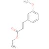 2-Propenoic acid, 3-(3-methoxyphenyl)-, ethyl ester, (2E)-