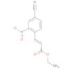 2-Propenoic acid, 3-(4-cyano-2-nitrophenyl)-, ethyl ester