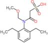 2-[(2,6-diethylphenyl)(methoxymethyl)amino]-2-oxoethanesulfonic acid