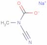 Carbamic acid, N-cyano-, methyl ester, sodium salt (1:1)