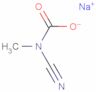 sodium methyl cyanocarbamate