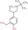 4-[2-(tert-butylamino)-1-methoxyethyl]-2-(hydroxymethyl)phenol