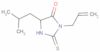 5-(2-Methylpropyl)-3-(2-propen-1-yl)-2-thioxo-4-imidazolidinone