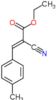 ethyl (2E)-2-cyano-3-(4-methylphenyl)prop-2-enoate