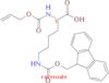 N-alpha-Allyloxycarbonyl-N-epsilon-(9-fluorenylmethyloxycarbonyl)-L-lysine