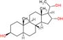 (3beta,5alpha,16alpha,20S)-pregnane-3,16,20-triol