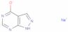 Sale sodico di 4H-pirazolo[3,4-d]pirimidin-4-one, 1,5-diidro- (1:1)