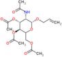 [(3S,4R,5S,6R)-5-acetamido-3,4-diacetoxy-6-allyloxy-tetrahydropyran-2-yl]methyl acetate