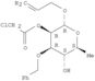 a-L-Mannopyranoside, 2-propen-1-yl6-deoxy-3-O-(phenylmethyl)-, 2-(2-chloroacetate)