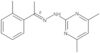 (1E)-1-(2-Methylphenyl)ethanone 2-(4,6-dimethyl-2-pyrimidinyl)hydrazone