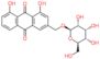 (4,5-dihydroxy-9,10-dioxo-9,10-dihydroanthracen-2-yl)methyl beta-D-allopyranoside