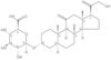 β-D-Glucopyranosiduronic acid, (3α,5α)-21-hydroxy-11,20-dioxopregnan-3-yl