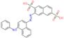 3-[2-[4-(Phenylamino)-1-naphthalenyl]diazenyl]-2,7-naphthalenedisulfonic acid