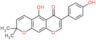 5-hydroxy-7-(4-hydroxyphenyl)-2,2-dimethyl-2H,6H-pyrano[3,2-g]chromen-6-one
