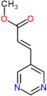 methyl (2E)-3-(pyrimidin-5-yl)prop-2-enoate