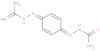 2-[4-[2-(Aminoiminomethyl)hydrazinylidene]-2,5-cyclohexadien-1-ylidene]hydrazinecarboxamide