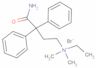 3-carbamoyl-3,3-diphenylpropyl(ethyl)dimethylammonium bromide