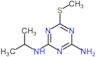 6-(methylsulfanyl)-N-(propan-2-yl)-1,3,5-triazine-2,4-diamine