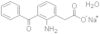 Benzeneacetic acid, 2-amino-3-benzoyl-, sodium salt, hydrate (1:1:1)