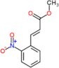 methyl (2E)-3-(2-nitrophenyl)prop-2-enoate